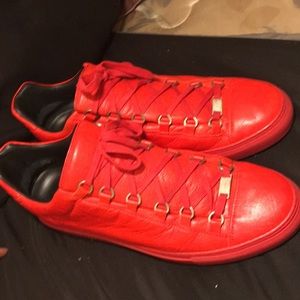 Balenciaga Leather Sneakers